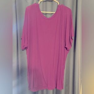 Purple Dolman Style Top
